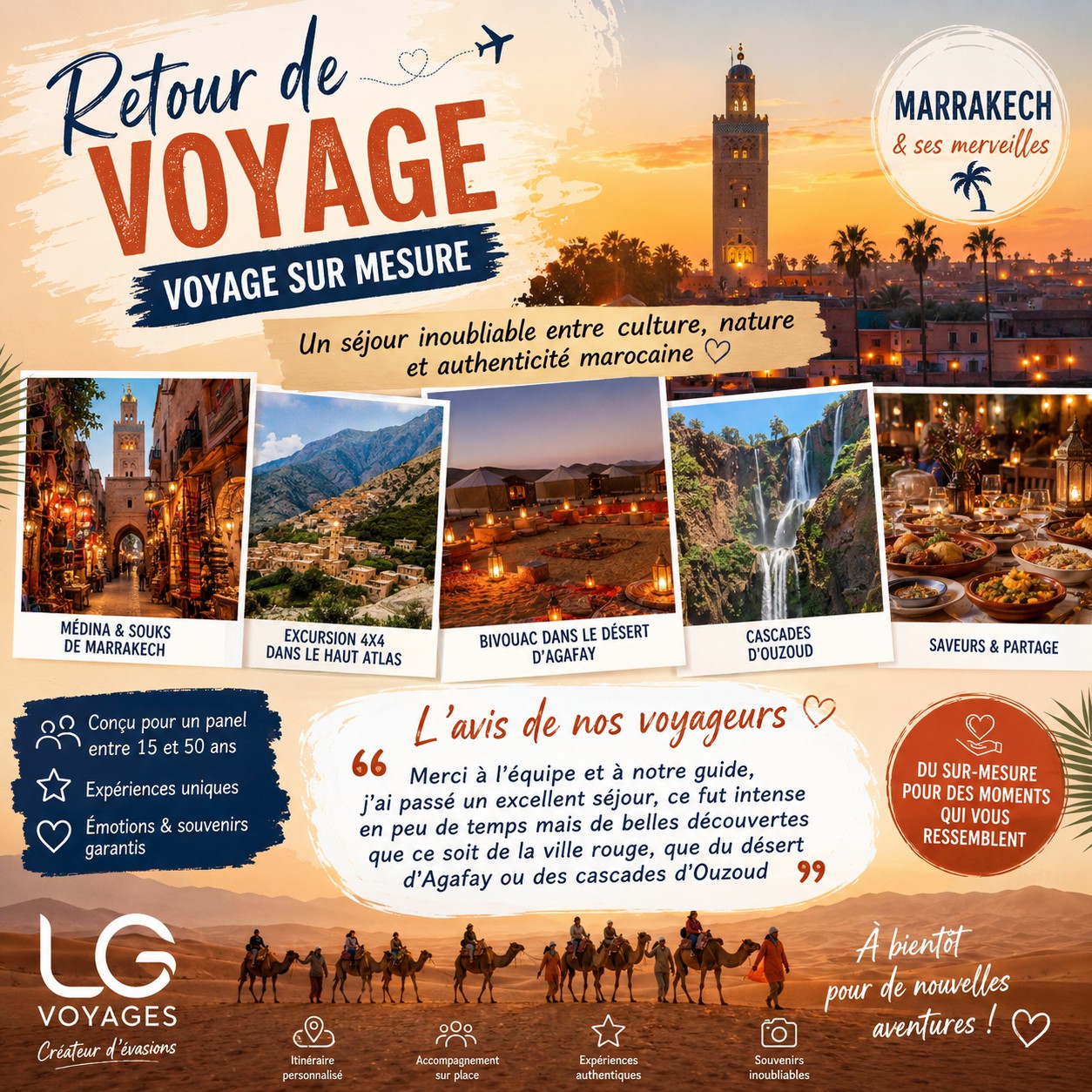 Marrakech en famille - Reel LG Voyages